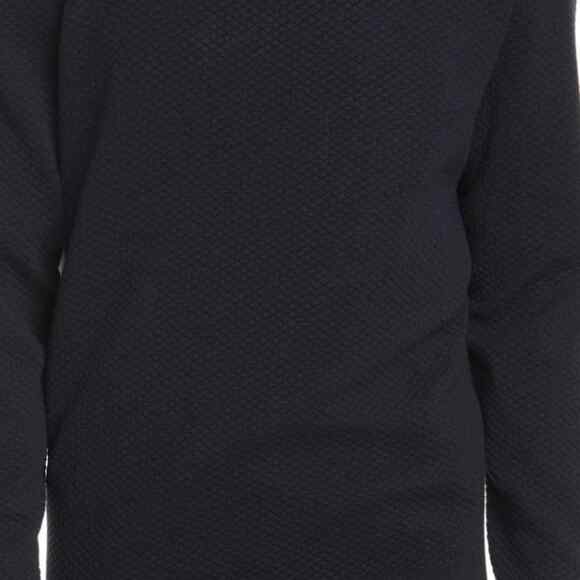 nwt A.P.C. Diamond Matelasse Pullover Dark Navy Men size S - Picture 14 of 15